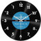 Colcolo Rückwärts-Wanduhr, Wandbehang, Uhr, Arabien, Zahlen, 30,5 cm, kreative dekorative Wanduhren für Zuhause, Zimmer, Wanddekoration