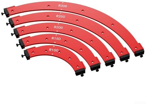 Outil d'arrondi d'angle au design élégant, parfaitement adapté à diverses applications de menuiserie (R250)