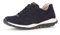 Gabor Damen Low-Top Sneaker, Frauen Halbschuhe,schnürschuhe,schnürer,straßenschuhe,Strassenschuhe,Sportschuhe,nightbl.(S.w/blau),40.5 EU / 7 UK