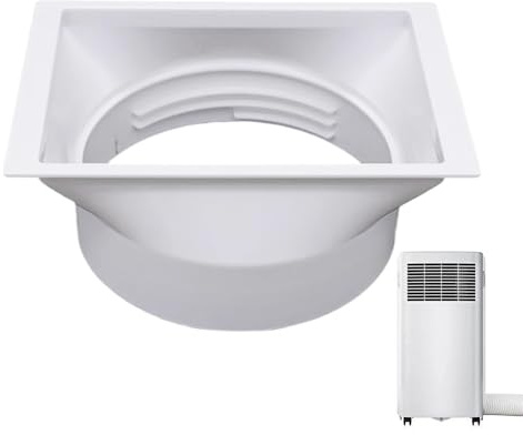 Schlauchkupplung für tragbare Klimaanlage | 15 cm Klimaanlagen-Auspuffrohrverbinder – Adapter für Fenster mit Stunden- und Gegenlichtgewinde