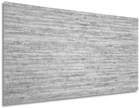 6m²- 10 x Selbstklebende Wandpaneele Betonoptik 100×60 cm – 3D PVC Wandverkleidung, zuschneidbar, wasserfest, 3003 - B1