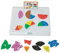 Educational Insights Bruchkreis-Puzzles - Schaumstoff - Assembly and Disassembly - Klassisch - Fraktionenspiel - Puzzle - 1 Set - 65 Stück - 65 Teile - 1 Packung - 8 - 12 Jahre