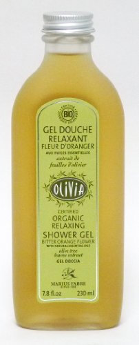 Bio Kosmetik (Ecocert): Marius Fabre-Olivia Duschgel, 200 ml Flasche mit Dosieröffnung - trockene, reife & empfindliche Haut