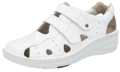 Berkemann Damen Berkoflex Halbschuh Leder/Print Wide Fußbett: herausnehmbar