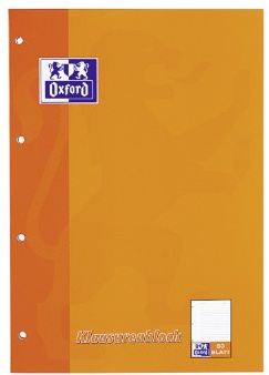 Oxford 100061261 Writing Notebook Orange A4