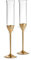 Vera Wang Love Knots Toasting Flute Pairr Gold