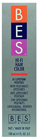 BES - Hi-Fi hair colour - 5.0 light brown hair colour - colouration - 100 ml