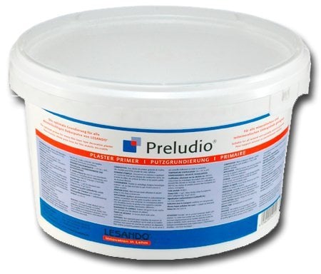 Lesando Preludio Putzgrundierung 20 kg weiß Silikatbasis - Grundierung unter Lesando Lehmputz