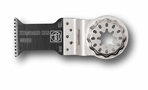 Hoja de sierra FEIN E-Cut Standard, Set 3 hojas, 35x50 mm, Alojamiento SL, Dentado trabado, para todos los materiales derivados de la madera, placa de cartón-yeso y plástico, elevada calidad de corte