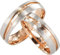 2x Eheringe Partnerringe Trauringe Verlobungsringe Freundschaftsringe in 333 Gold *mit Gravur und Stein*