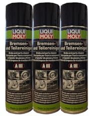 3x LIQUI MOLY 3389 Bremsen und Teilereiniger AIII 500ml