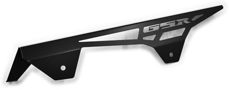 kompatibel mit: Suzuki GSR 750 BJ 2011-16 Kettenschutz Kettenabschirmung Logo schwarz IBEX