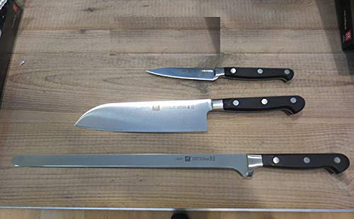 ZWILLING. Professional S Set 3 COLTELLI SANTOKU 3117-180mm+ SPELUCCHINO 31020-100mm + Salmone/PROSCIUTTO 310mm