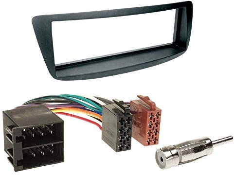 1 Din Radio Einbauset Blende Radioanschlusskabel Antennenadapter für Toyota Aygo AB1 2005-2014
