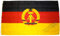 Top qualité - Drapeau de la République allemande Democratique allemand - Drapeau de la République allemand - 250 x 150 cm - Très résistant aux déchirures- Poids du tissu : env. 100 g/m2