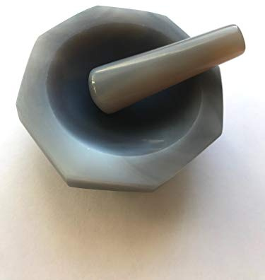Alpha Nanotech Agate Mortar and Pestle Sets (Inner Diameter 50 mm)