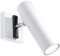 SOLLUX lighting Direzione LED Wandleuchte Innen 1 Flamme - Minimalistische Wandlampe Innen Wandleuchte Treppenhaus Lampe - Wandlampe LED aus Stahl in Weiß 00 x 00 x 00 cm
