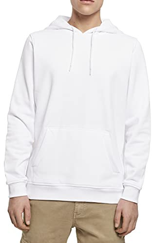 Build your Brand Men BY011-Heavy Hoody Heavy Hoody, white, M