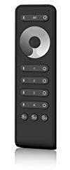 LEDUX 2.4G Fernbedienung für Funk-Dimmer 230V Universal - Steuerung in 4 Zonen, Touch-Dimmer Funktion (Fernbedienung - 4x Gruppen)