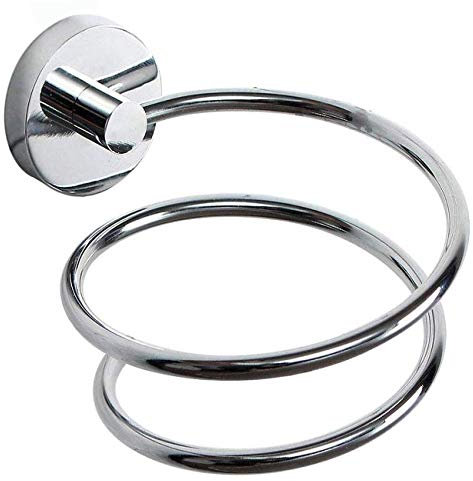 FUREIN Soporte de baño, Plata, 14x8cm