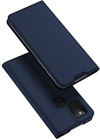BaiFu Coque pour Google Pixel 4A 5G Étui Portefeuille Cuir Magnétique Ultra-Mince et Soyeux Flip Cover Etui de Protection Compatible avec Google Pixel 4A 5G-Bleu