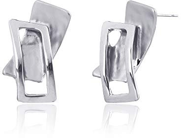 Sincera Schmuck Damen Ohrringe Edelstahl Silber