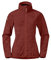 Bergans Hareid Fleece W Jacket NoHood, L, Chianti red