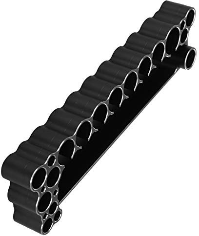 RC Screwdriver Repair Tool Shelf, Aluminium Alloy Model Car Maintenance Holder Tool Rack Stand RC Car Storage Bracket (Black)