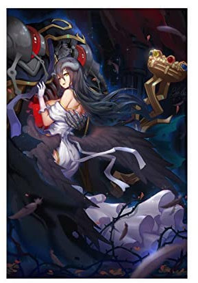 EFEZAC Anime Overlord Poster 9 Leinwandposter Wandkunst Dekor Bild Gemälde für Wohnzimmer Schlafzimmer Dekoration ohne Rahmen Stil 20 x 30 cm