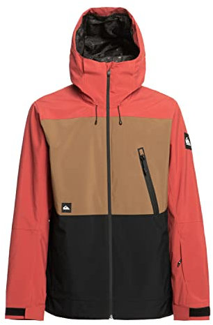 Quiksilver Sycamore - Funktionelle Schneejacke für Männer Braun