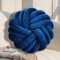 GYCS Knot Cushion, Soft Plush Cushion, Knotted Cushion, Decorative Cushion for Sofa, Bed, Decorative, Knot Cushion, Throw Cushion for Home Decoration, Bedroom, Couch,Sapphire Blue,42cm