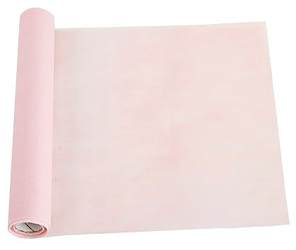 DROMCOM Vlies Tischband Tischläufer 28 cm x 15 m Tischdeko für Hochzeiten, Kommunionen, Taufen und Allen Feierlichkeiten, dekoratives Tischläufer Rolle, Hochzeit Tischband, Rosa