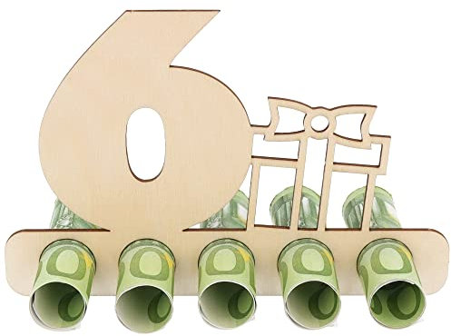 Spruchreif | Originelle Geldgeschenke | Geschenk zum 6.Geburtstag | Geldgeschenk 6.Geburtstag | Geschenk Junge Mädchen | Geldgeschenk Sohn Tochter | Geburtstagszahl | Geldgeschenke zum Jubiläum