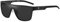 DUCO Quadratische Polarisierte Sonnenbrille für Herren Sport Fahren Angeln Sonnenbrille Flat Top Shield Shades UV 400 Schutz DC8230 (Schwarz Rahmen Schwarz Tempel Grau Linse)