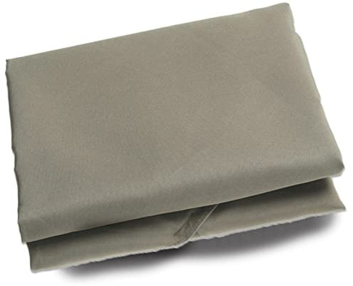 KDHKDFN Housses de Rechange pour parasols Toile de Parasol pour 8 Baleines, 3 m Jardin Parasol déporté Tissu de Rechange(Color:Gris Clair)