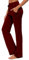 Women's Yoga Trousers with Pockets Wide Leg Drawstring Loose Straight Lounge Running Workout Modal Trousers Active Leisure Jogging Bottoms Claret S
