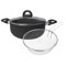 Cheffinger Frittiertopf Fritteuse Pommes Topf mit Korb Ø 24 cm Induktion CF-PAFRY24