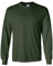 Gildan Men's Ultra Cotton Long Sleeve T-Shirt, Style G2410 Forest Green
