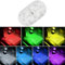 Upgraded Version Car Touch LED Light,Car Led Lights Interior,7 Colors Ambient Lighting Car Interior,USB Rechargeable Car Interior Reading Light,Portable Led Lights for Car