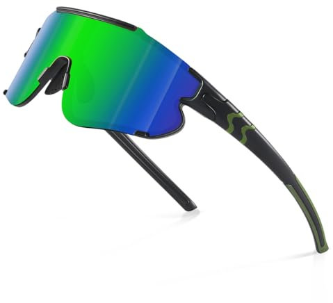 suoso Fahrradbrille-Herren-Damen-Sportbrille-Schnelle Brille-Rave Brille-Polarisierte-Sonnenbrille-Rennrad Brille-UV400 Schutz-Sunglasses-Men-Women-Ski Brille-Mtb Brille-für Fahrrad-Skifahren,5
