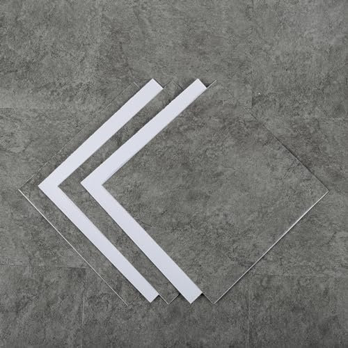PVC Bodenbelag - Vinylboden Selbstklebend 30x30cm, 20 Stück, Extra Abriebfest, Wasserdicht Grau Marmor-Effekt für Küche, Badezimmer, Schlafzimmer