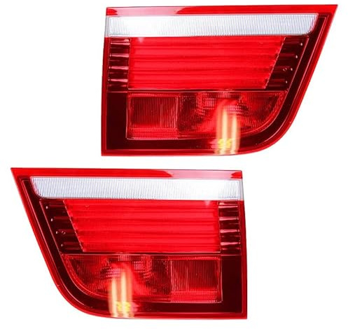 ATEC Germany 2x Heckleuchte links innen rot/weiß ohne Lampenträger Kompatibel mit BMW X5 (E70)