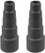 PRIMEBAG - Universeller Staubsauger Adapter zur Absaugung - 2 Reduzierstücke geeignet z.B. für Kärcher, Festool, Bosch, Makita uvm. (50mm - 40mm - 35mm - 32mm - 25mm, konisch)