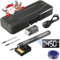 NathrBTV Set di saldatori batteria con display LCD Saldatore ricaricabile USB Temperatura regolabile Con tre punte di saldatura Ampiamente utilizzato per la saldatura di circuiti stampati