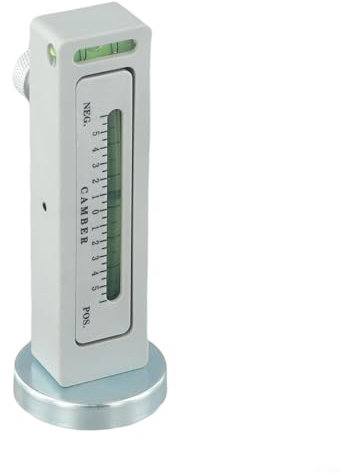 Zilimontt Magnetische Wasserwaage, einstellbares magnetisches Messgerät, Vierrad-Positionierungsebene für Auto/LKW, Sturzrollenstrebe, Radausrichtung