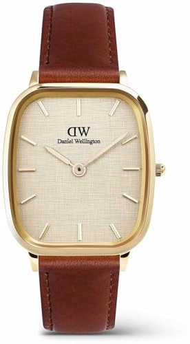 Daniel Wellington St Mawes DW00100839 Herren-Armbanduhr Vintage, gold, Riemen