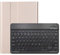 JiuRui tablet Accessori, Detachable Backlit Keyboard Case Flip PU Leather Stand PC Cover compatible with Samsung Galaxy Tab S7 11 inch SM-T870 SM-T875(Gold+black keyboard)