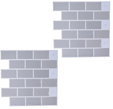 Selbstklebende Wandfliesen Stein Design Kunst 3D Schale Und Stick Ziegelküchen Wanddekoration Wasserdichtes Backsplash Aufkleber Haus