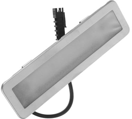 12v 1, 5w LED Dunstabzugshaubenlampe Rechteckig Silber | Universelle Passform, Blendfreies Design, Leichte Montage für Küche und Zuhause