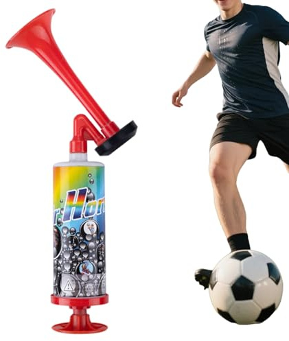 Trompeten für Fußballspiele, für manuelle Schubgeräuschgenerator - Hersteller von Stadiongeräuschen - für Sportveranstaltungen, Partys, Geburtstage, Festivals, Feiern für Erwachsene Kinder Studenten